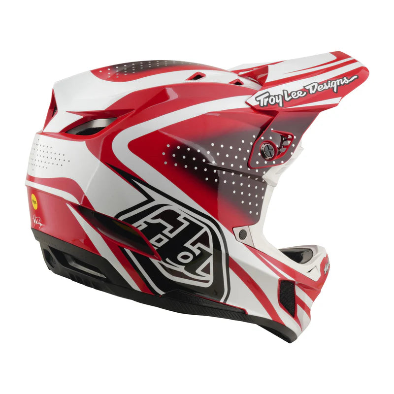 Troy Lee Designs D4 Polyacrylite Helmet w/ MIPS - The Line