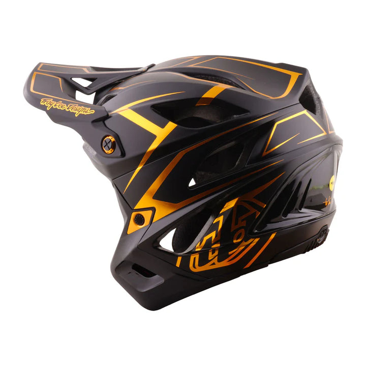 Troy Lee Designs Stage Stunt Helmet w/ MIPS - Pinstripe