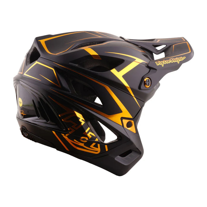 Troy Lee Designs Stage Stunt Helmet w/ MIPS - Pinstripe