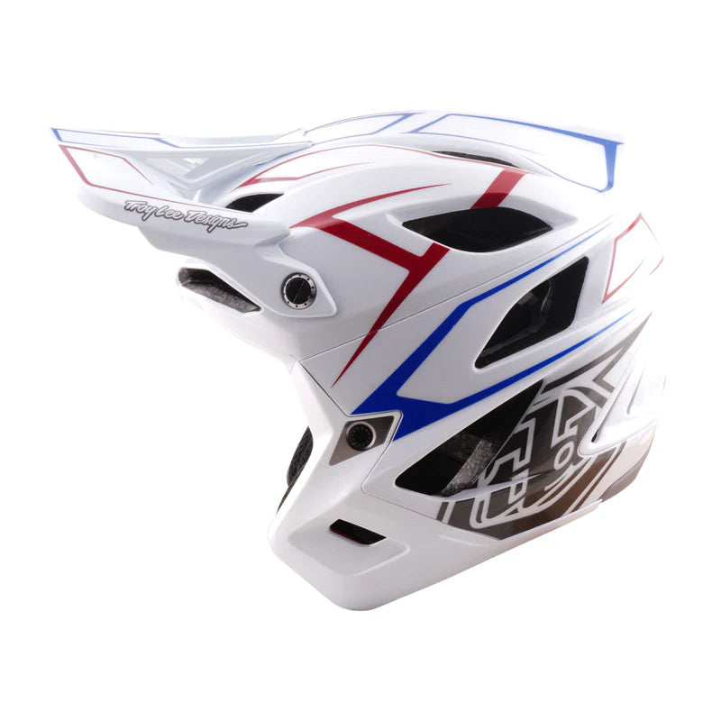 Troy Lee Designs Stage Stunt Helmet w/ MIPS - Pinstripe