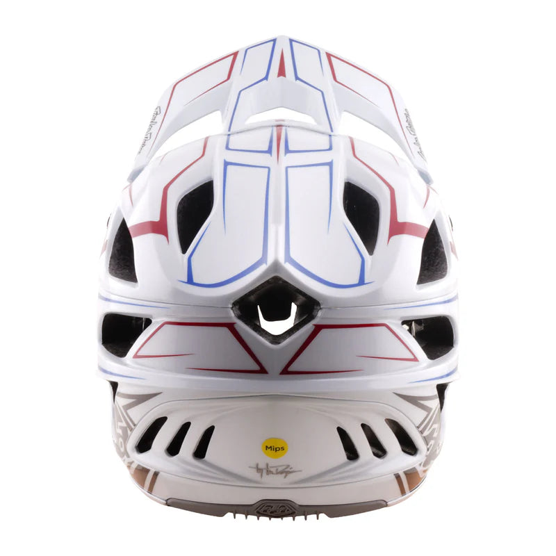 Troy Lee Designs Stage Stunt Helmet w/ MIPS - Pinstripe