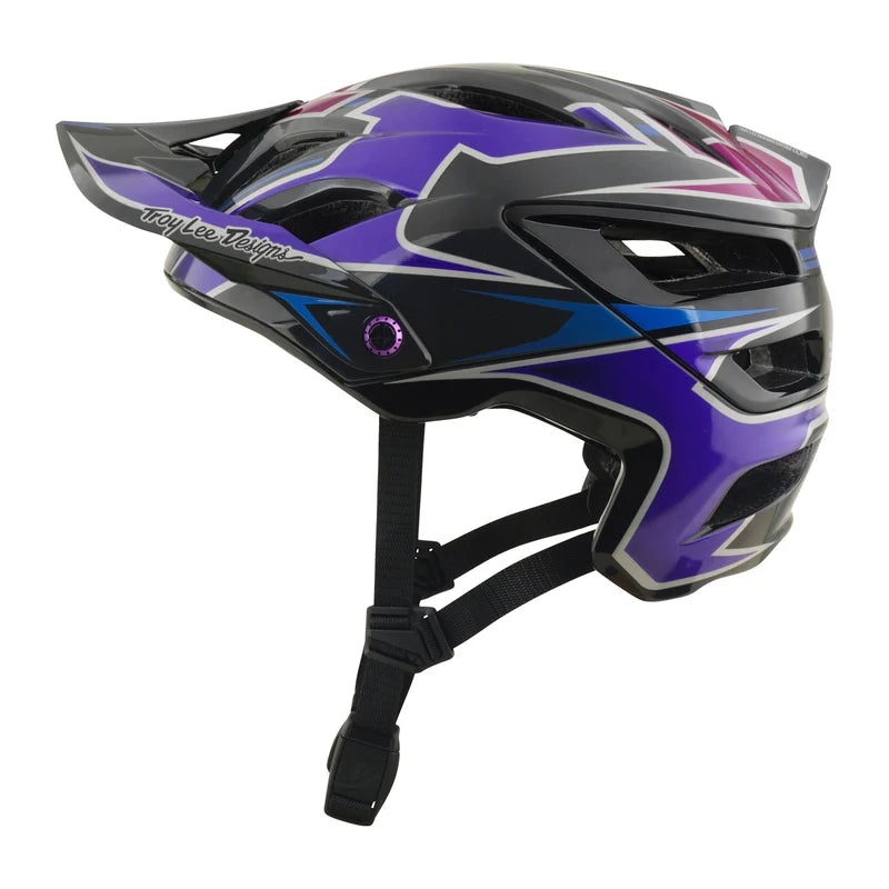 Troy Lee Designs A3 Helmet w/MIPS Mask Purple