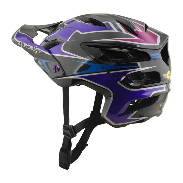 Troy Lee Designs A3 Helmet w/MIPS Mask Purple