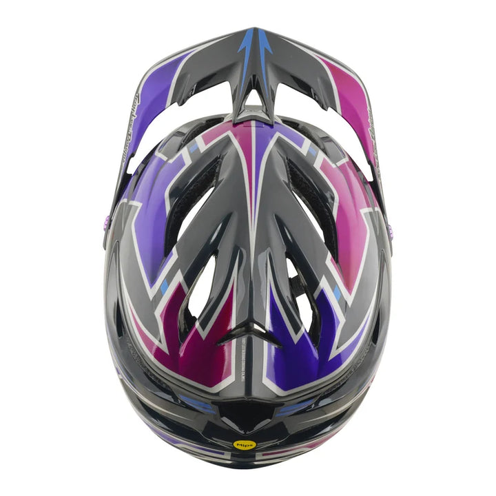 Troy Lee Designs A3 Helmet w/MIPS Mask Purple