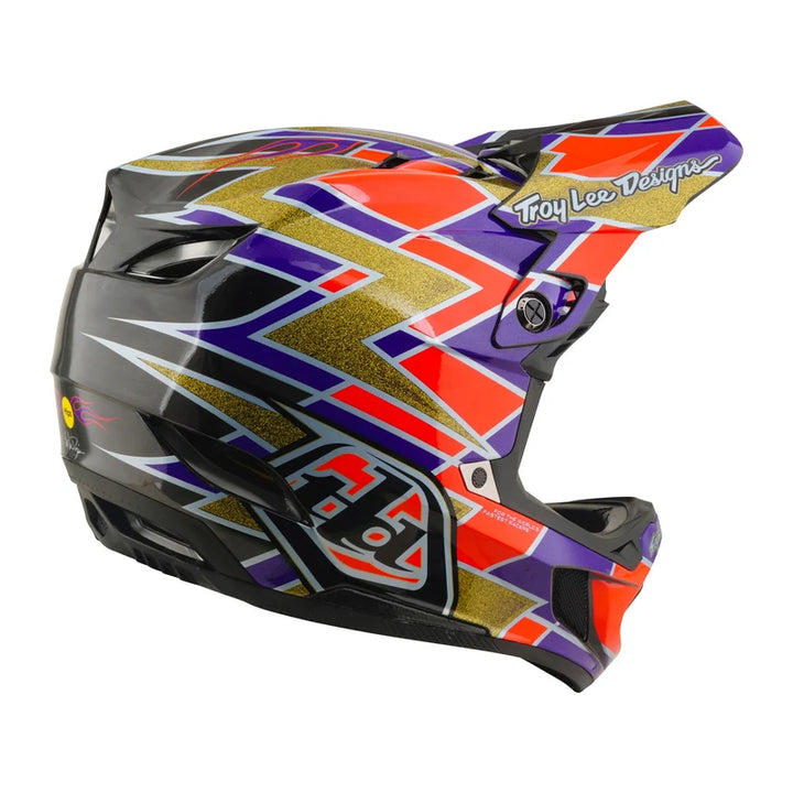 Troy Lee Designs D4 Carbon Helmet w/MIPS Flush Violet