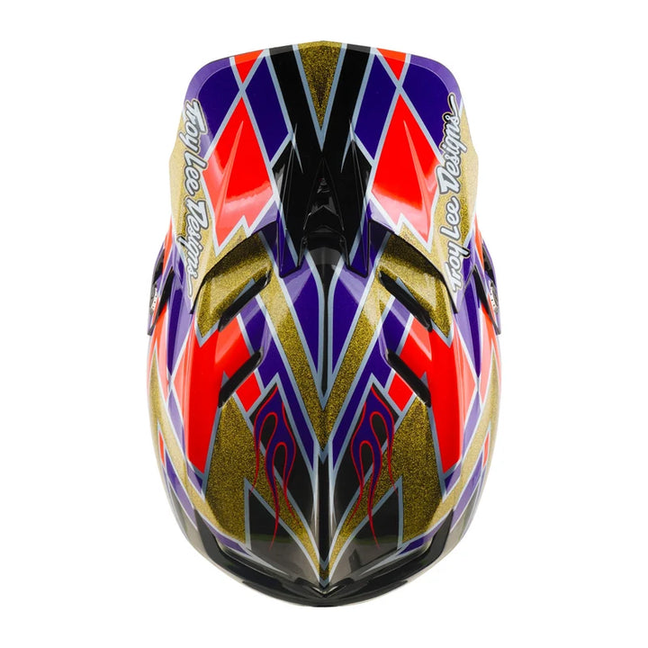 Troy Lee Designs D4 Carbon Helmet w/MIPS Flush Violet