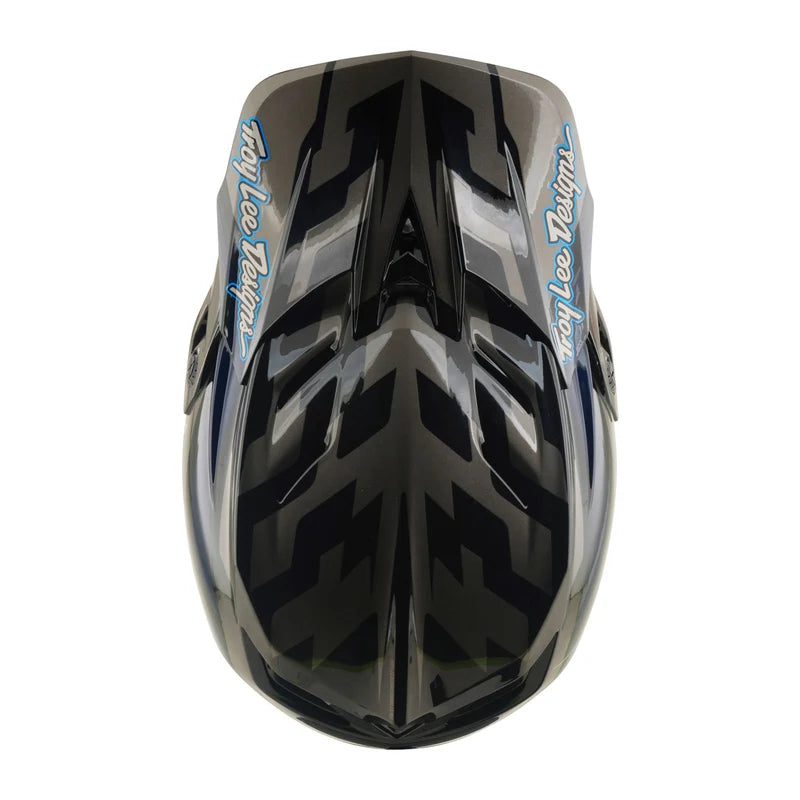 Troy Lee Designs D4 Composite Helmet w/MIPS Burst Gray