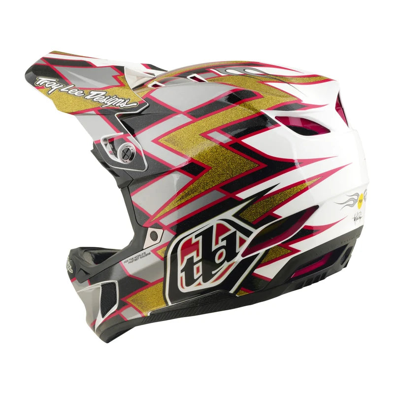 Troy Lee Designs D4 Composite Helmet w/MIPS Flush Black