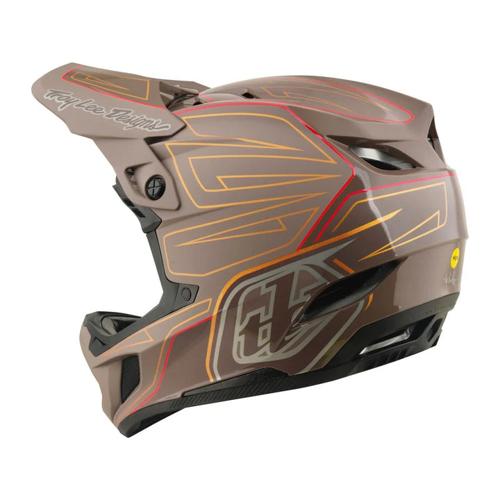 Troy Lee Designs D4 Polyacrylite Helmet w/MIPS Shadow Pro