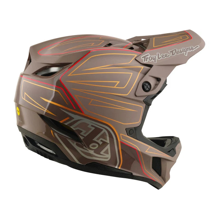 Troy Lee Designs D4 Polyacrylite Helmet w/MIPS Shadow Pro