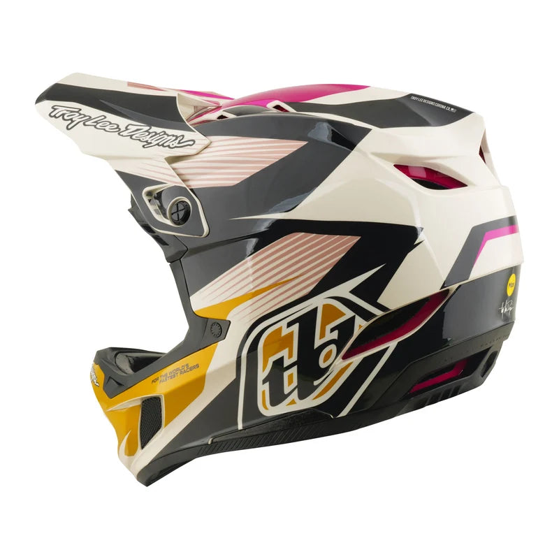 Troy Lee Designs D4 Polyacrylite Helmet w/MIPS Turbo