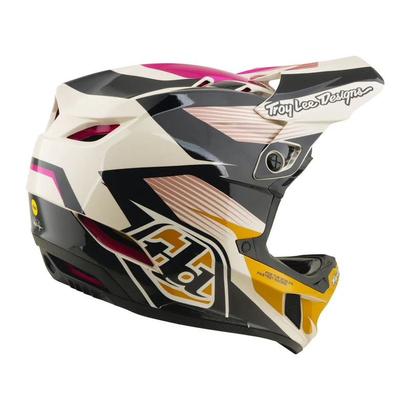 Troy Lee Designs D4 Polyacrylite Helmet w/MIPS Turbo