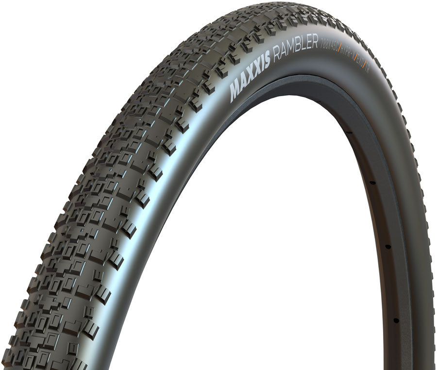 Maxxis Rambler Tire - 700 x 45 Tubeless Folding Black HYPR-X EXO