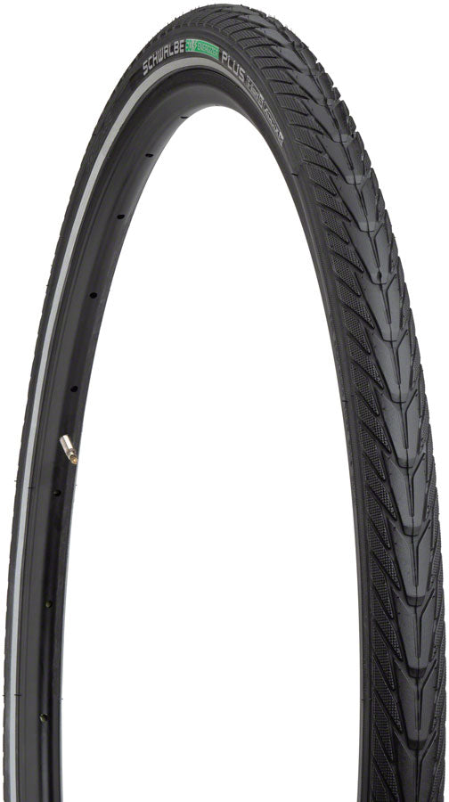 Schwalbe Energizer Plus Tire - 27.5 x 2 Clincher Wire BLK/Reflective Performance GreenGuard Addix E50