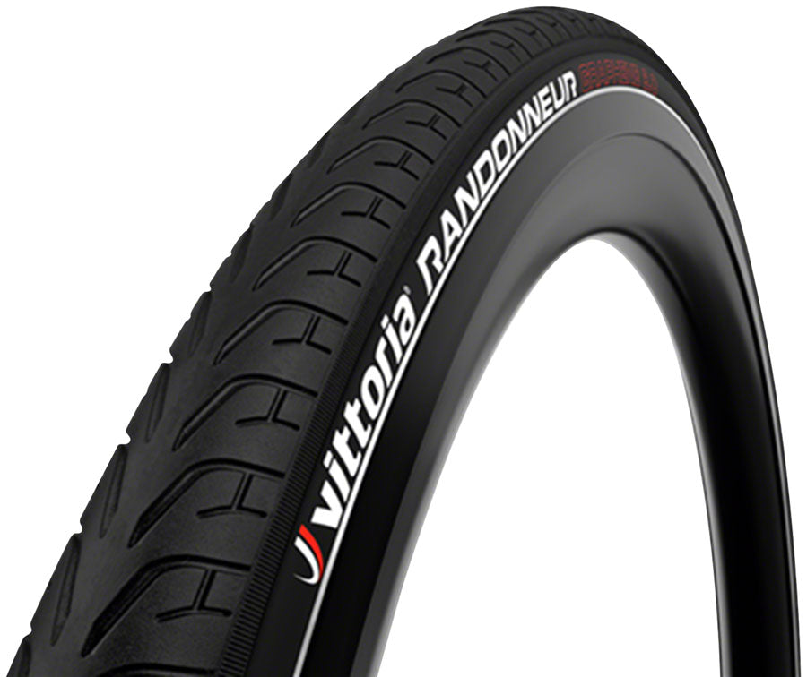 Vittoria Randonneur Reflect Tire - 700 x 28 Clincher Wire Black