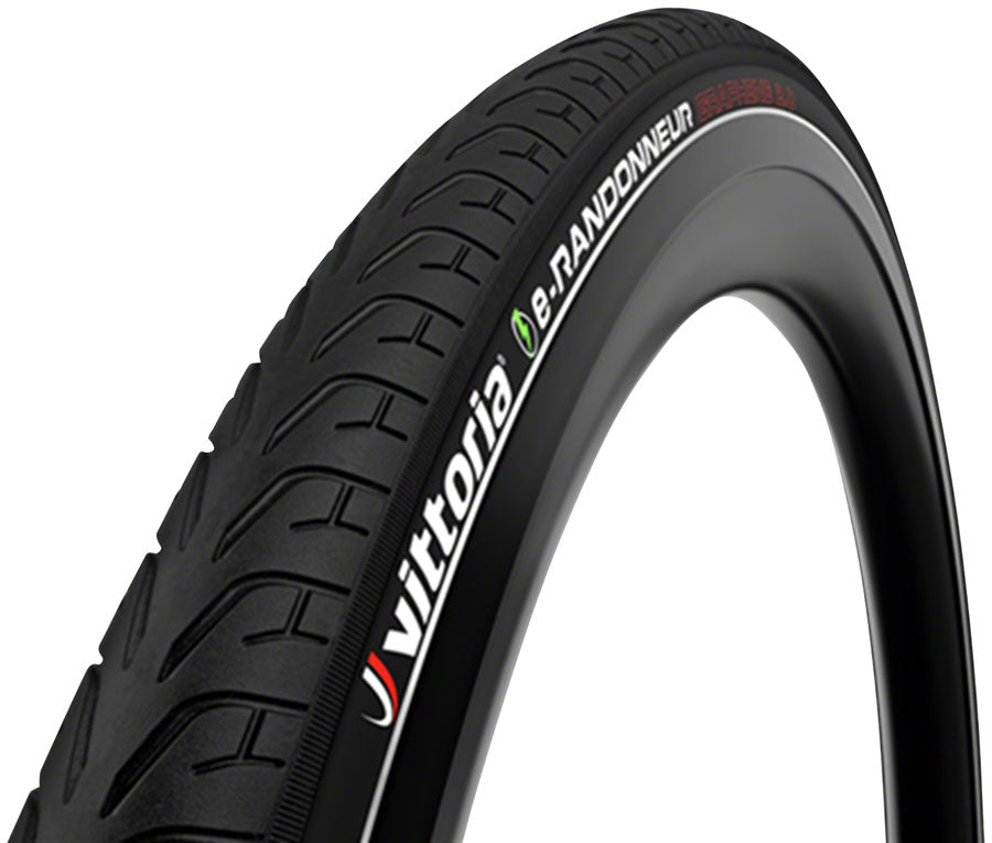 Vittoria e-Randonneur Tire - 700 x 40 Clincher Wire Black/Reflective G2.0