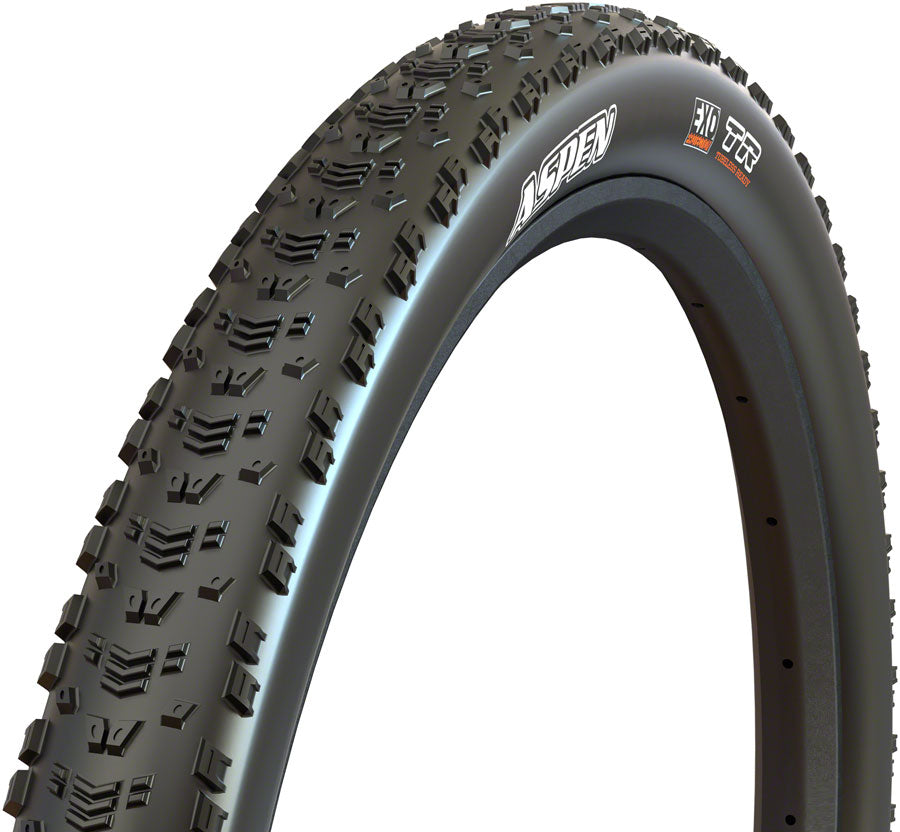 Maxxis Aspen Tire - 29 x 2.4 Tubeless Folding BLK MaxxSpeed EXO Wide Trail E-25