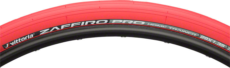Vittoria Zaffiro Pro Home Trainer Tire - 29 x 1.35 Clincher Folding Red 1C