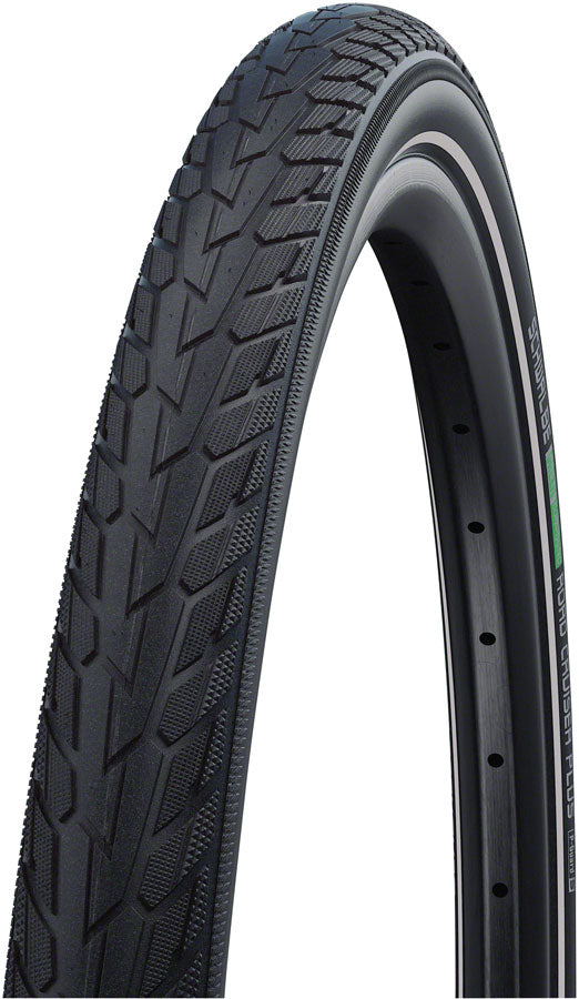 Schwalbe Road Cruiser Plus Tire - 700 x 35 Clincher Wire BLK PunctureGuard TwinSkin E25
