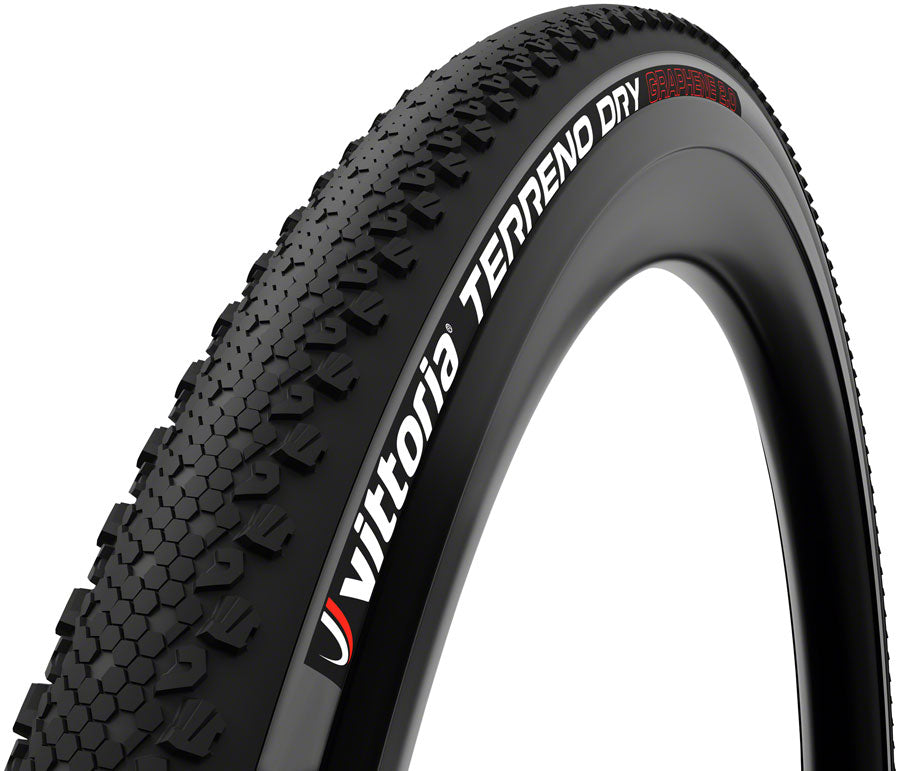 Vittoria Terreno Dry Tire - 700 x 37 Tubeless Folding BLK/Anthracite 1C TNT G2.0
