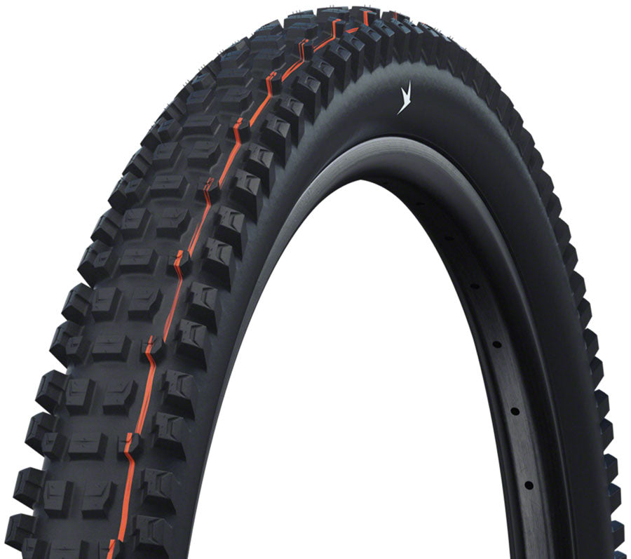 Schwalbe Albert Tire - 29 x 2.60 Tubeless Folding BLK Evolution Line Gravity Pro Addix Soft Radial E-50