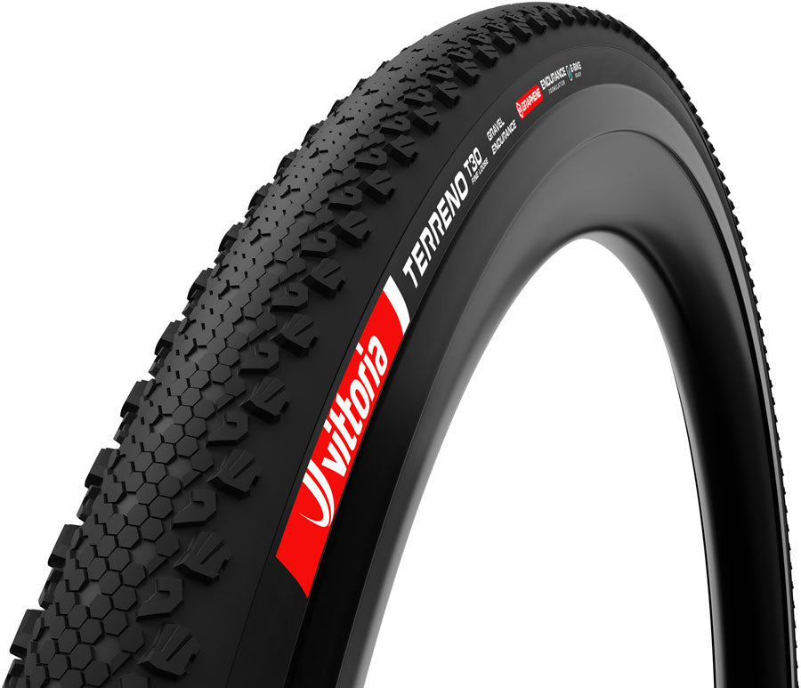 Vittoria Terreno T30 Fine Loose Tire - 700 x 40 Tubeless Folding BLK Gravel Endurance Graphene G2.0