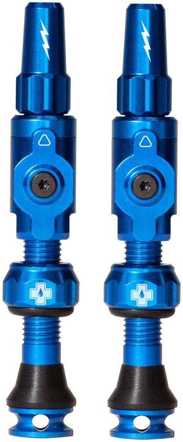 Muc-Off Big Bore Lite Tubeless Valve Stems - Medium 35mm Blue