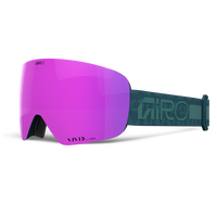 Peacock Teal Crystals Pink