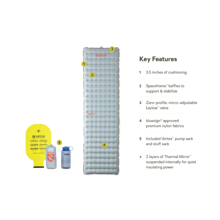 Nemo Tensor All-Season Ultralight Insulated Sleeping Pad
