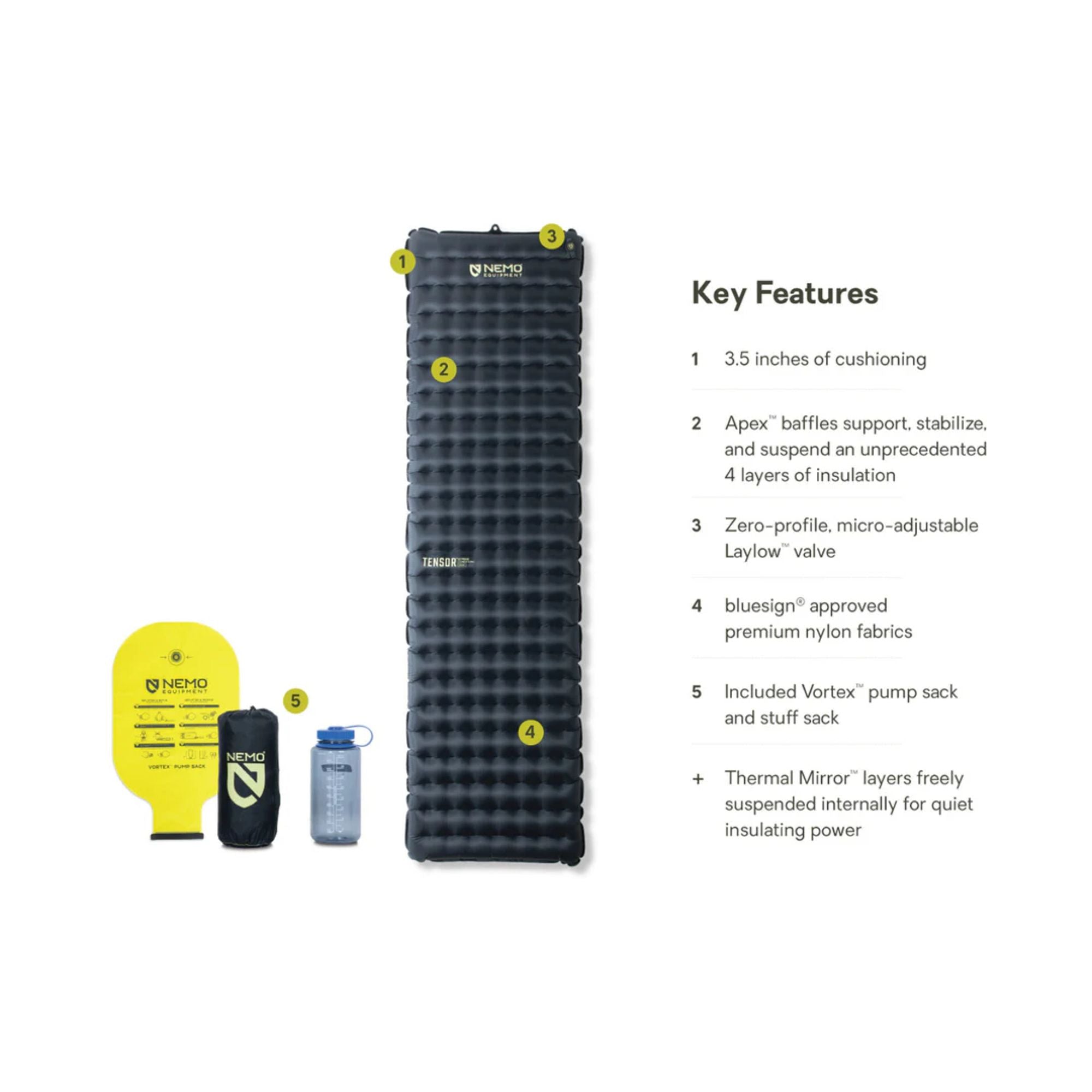 Tensor Extreme Conditions Ultralight Insulated Sleeping Pad | Nemo