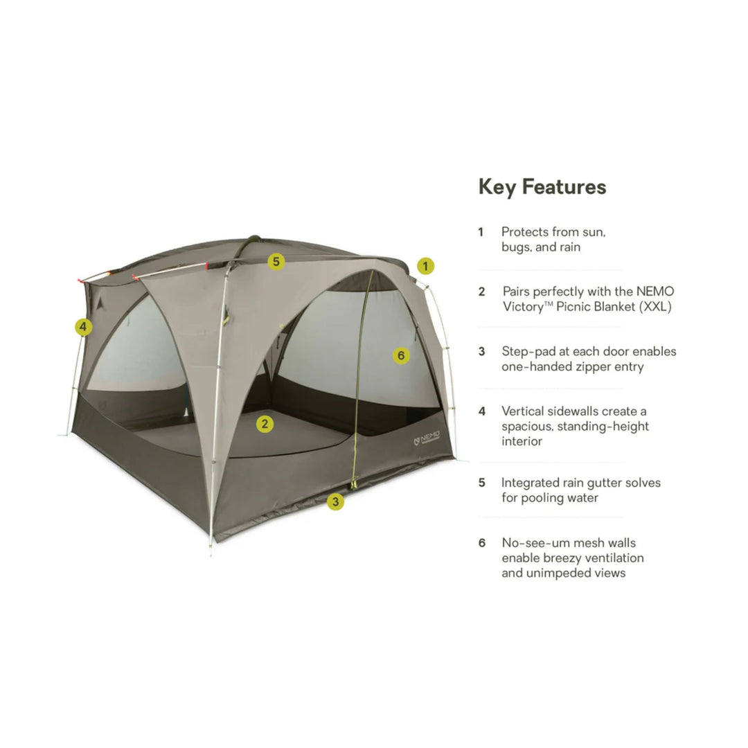 Nemo Victory Screenhouse Camp Shelter