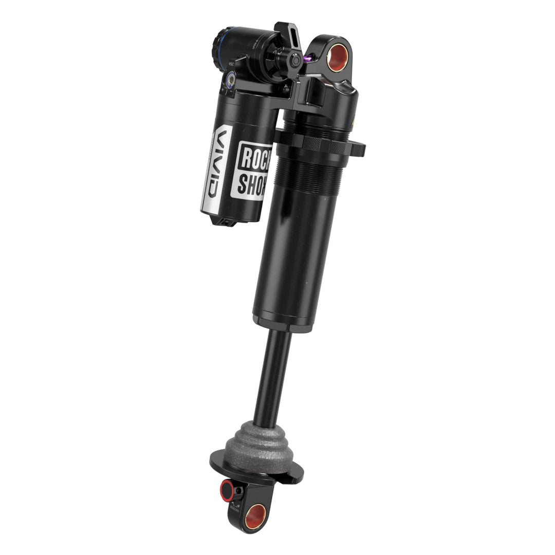 RockShox Vivid Coil Ultimate RC2T Rear Shock - 205 x 62.5 mm, Reb 55 / Comp 30, L/O2, Standard Trunnion, C1