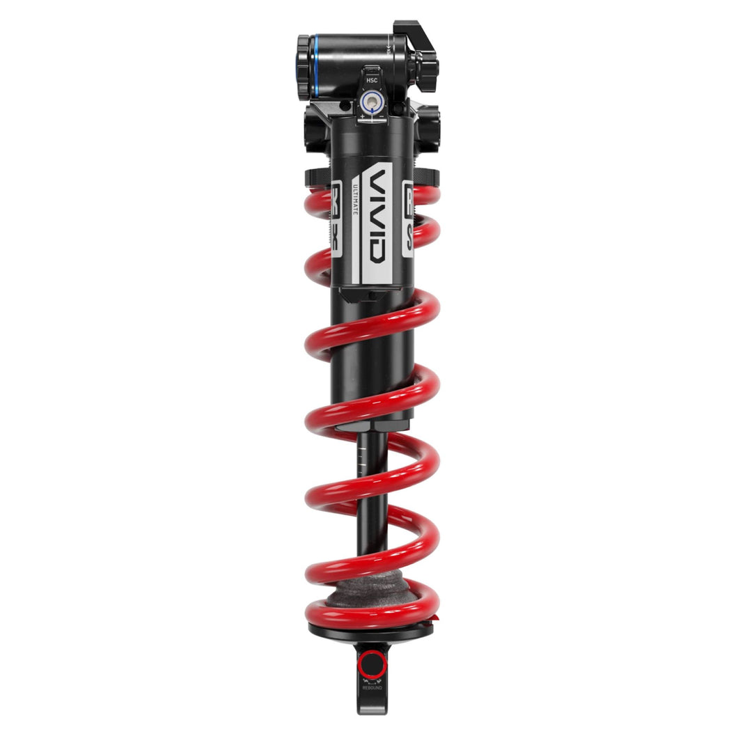 RockShox Vivid Coil Ultimate RC2T Rear Shock - 205 x 62.5 mm, Reb 55 / Comp 30, L/O2, Standard Trunnion, C1