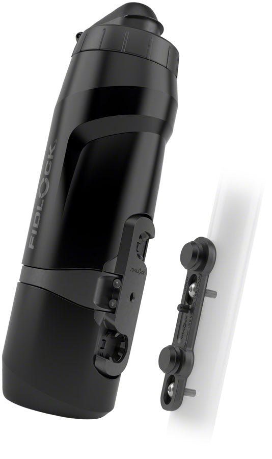 Fidlock TWIST Water Bottle Cage Set - Bike Base Mount Bolt-On 800ml Black