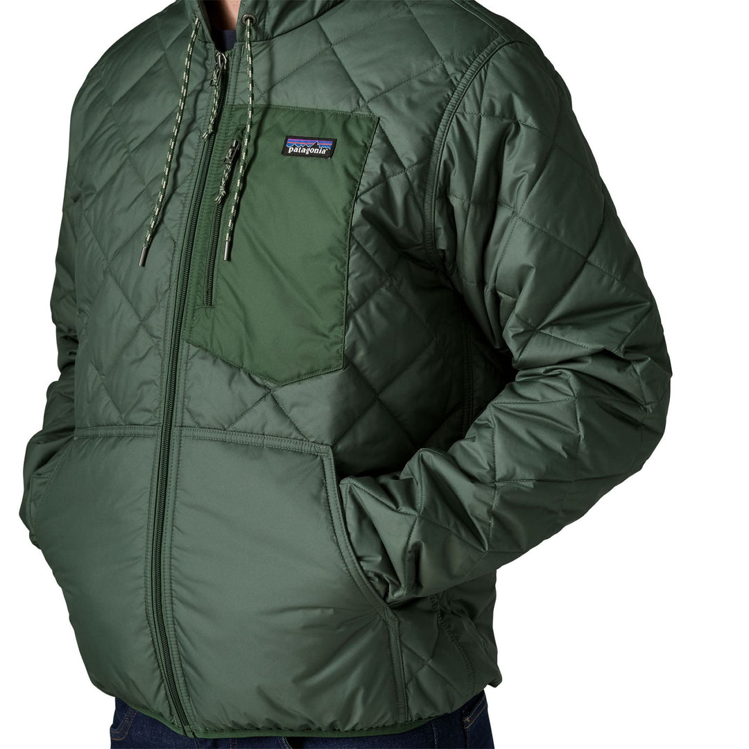 Patagonia Men's Diamond Quilted Bomber Hoodie