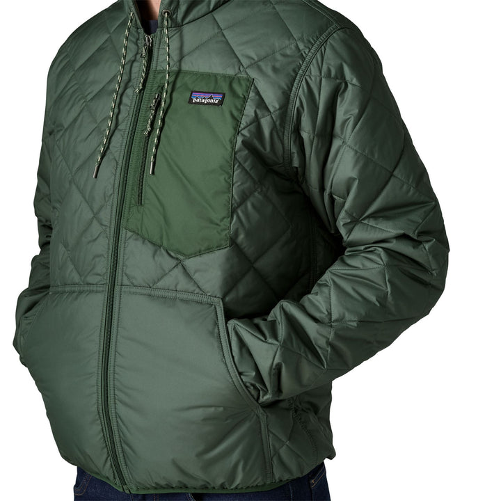 Patagonia Men's Diamond Quilted Bomber Hoodie
