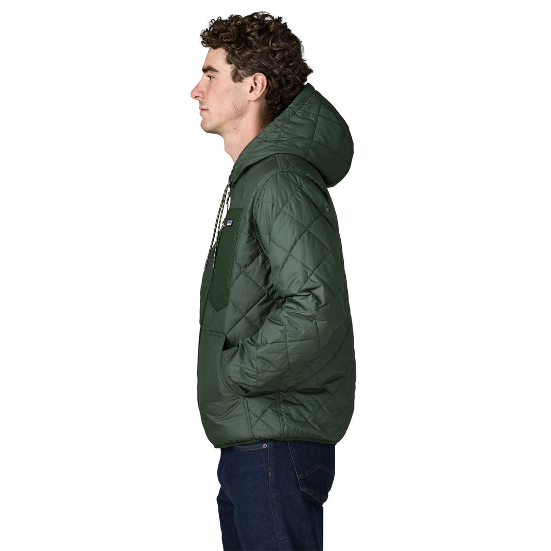 Patagonia Men's Diamond Quilted Bomber Hoodie
