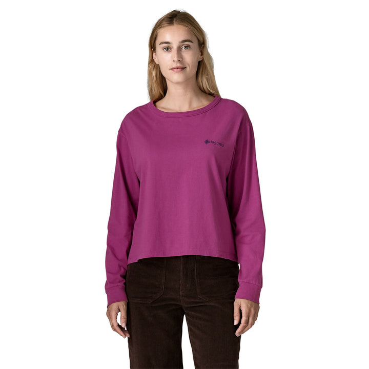Patagonia Women's L/S Hut Tripper Easy Cut T-Shirt