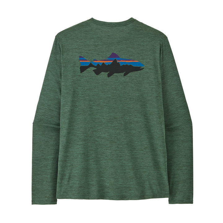 Patagonia Men's L/S Cap Cool Daily Shirt - Fitz Roy Trout