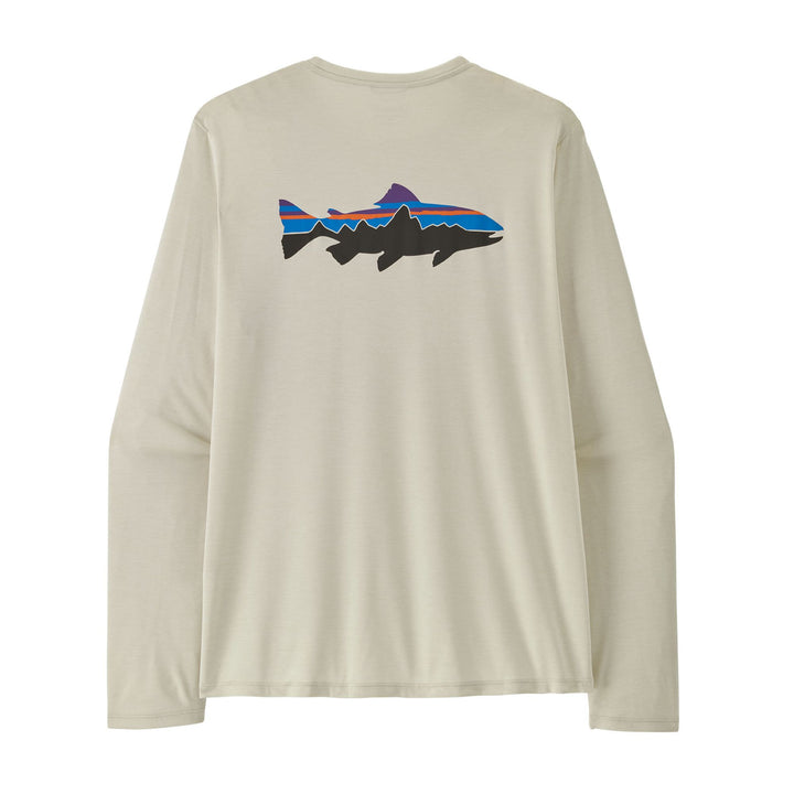 Patagonia Men's L/S Cap Cool Daily Shirt - Fitz Roy Trout