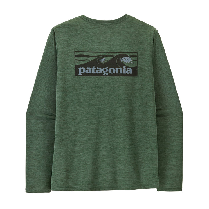 Patagonia Men's L/S Cap Cool Daily Shirt - Boardshort Logo