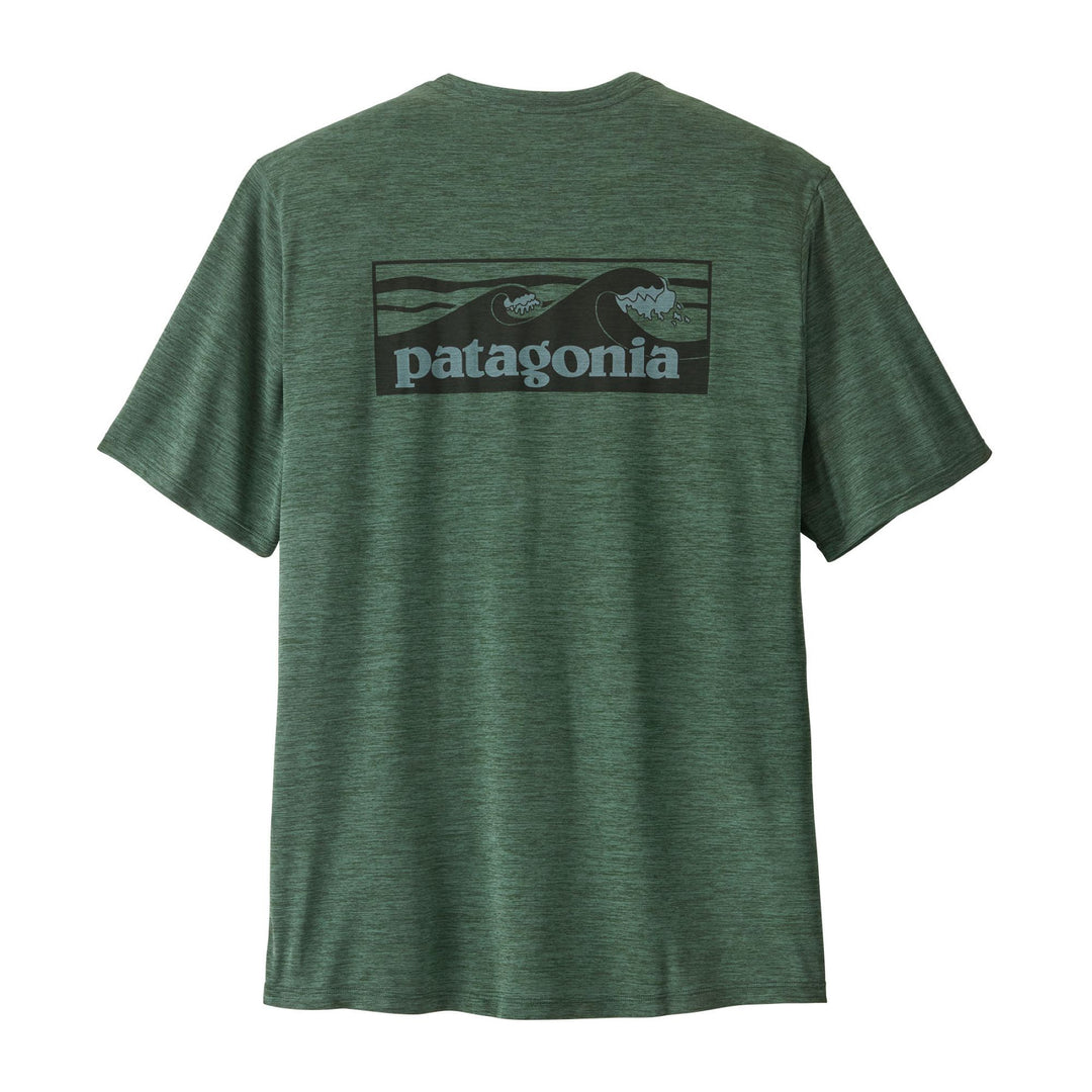 Patagonia Men's Cap Cool Daily Shirt - Boardshort Logo