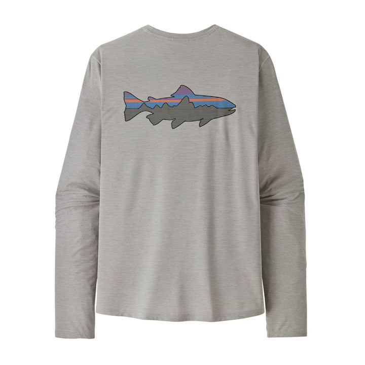 Patagonia Men's L/S Cap Cool Sun Shirt - Fitz Roy Trout