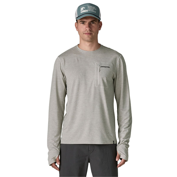 Patagonia Men's L/S Cap Cool Sun Shirt - Fitz Roy Trout