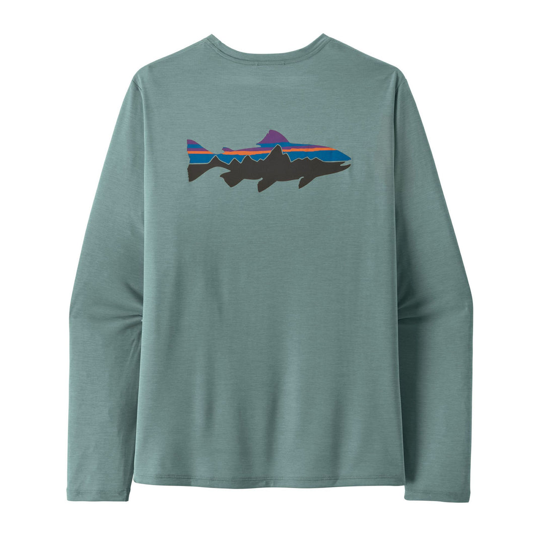 Patagonia Men's L/S Cap Cool Daily Shirt - Fitz Roy Trout