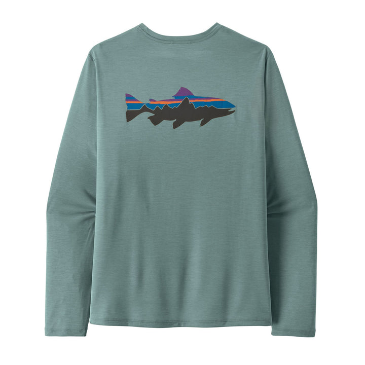 Patagonia Men's L/S Cap Cool Daily Shirt - Fitz Roy Trout