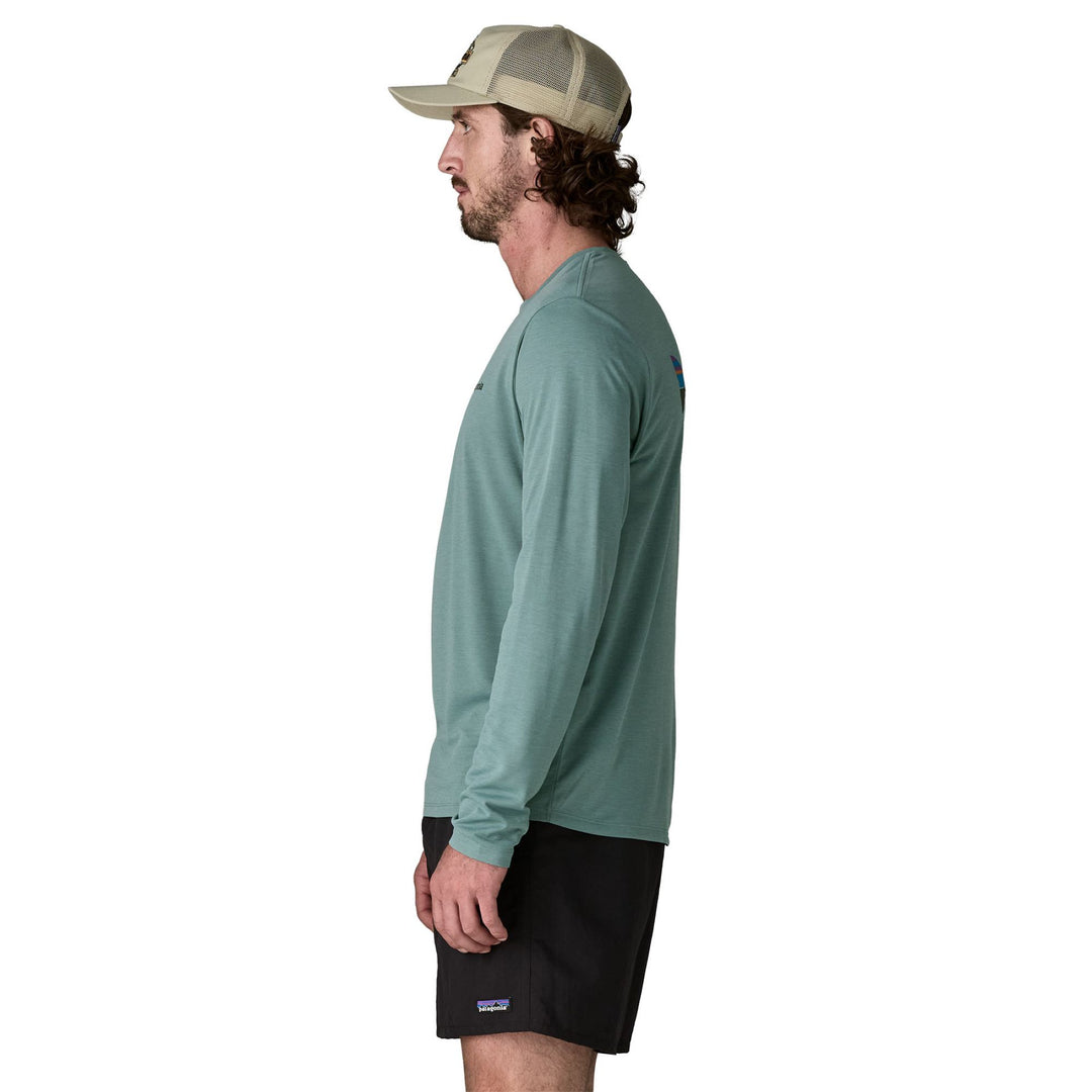Patagonia Men's L/S Cap Cool Daily Shirt - Fitz Roy Trout