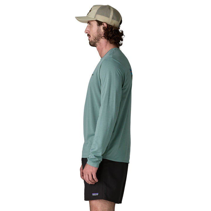 Patagonia Men's L/S Cap Cool Daily Shirt - Fitz Roy Trout