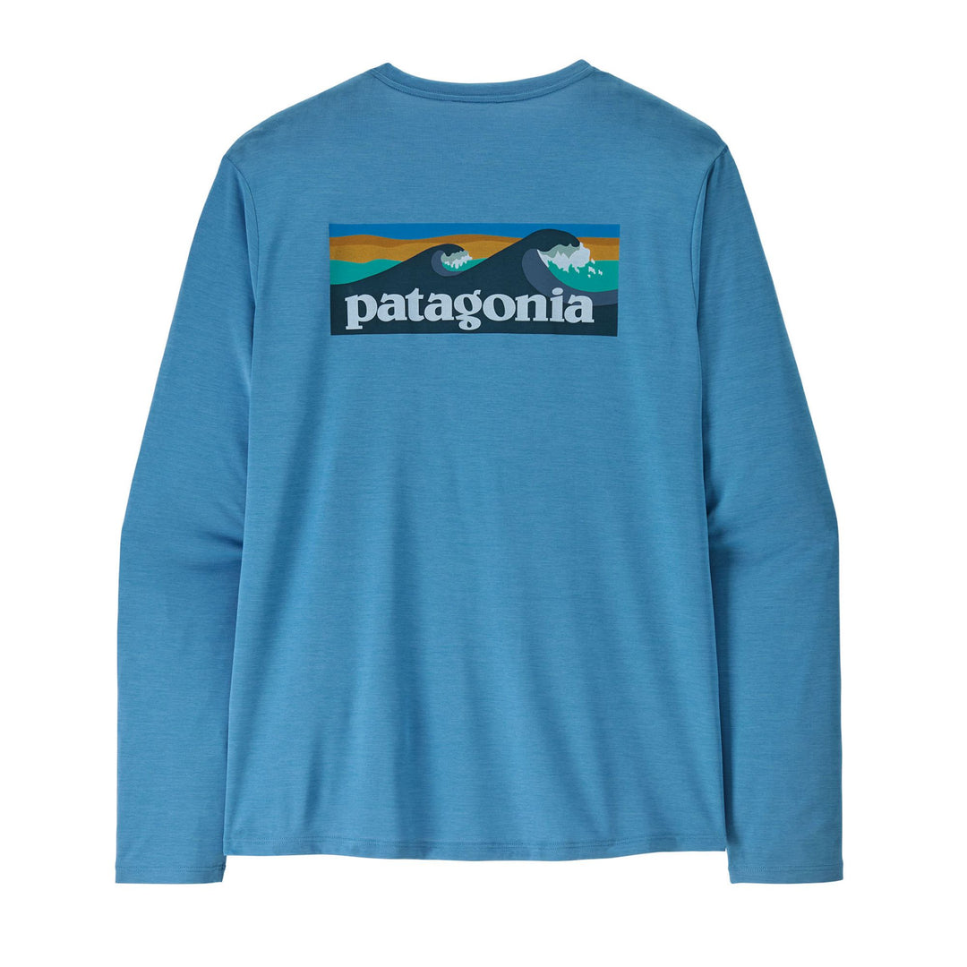 Patagonia Men's L/S Cap Cool Daily Shirt - Boardshort Logo