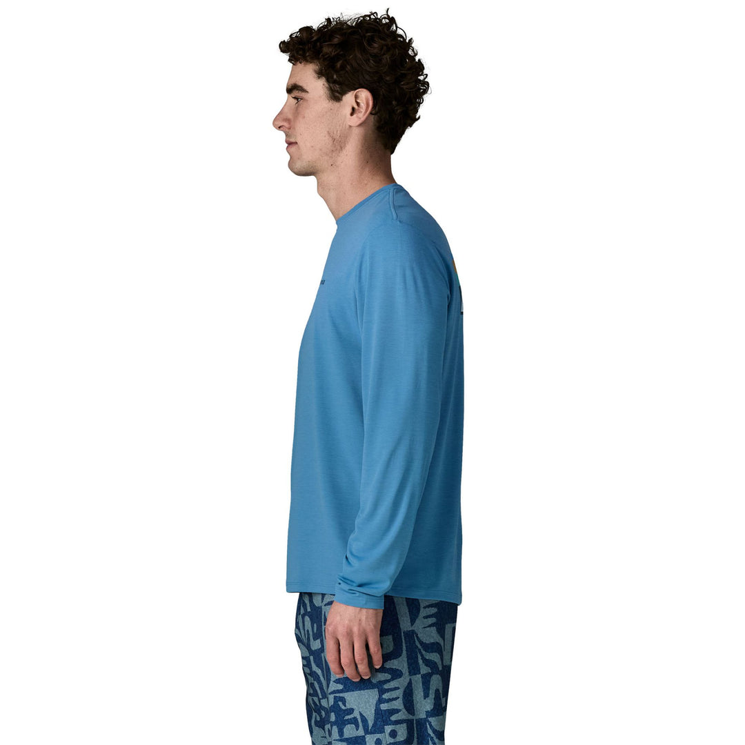 Patagonia Men's L/S Cap Cool Daily Shirt - Boardshort Logo